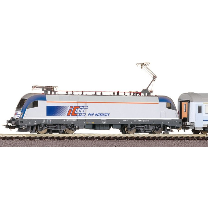 PIKO 97931 PKP INTERCITY SET With HUSARZ Locomotive H0