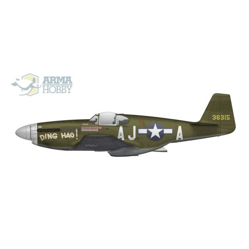 ARMA HOBBY 1 72 MUSTANG P 51 B C EXPERT SET 70038