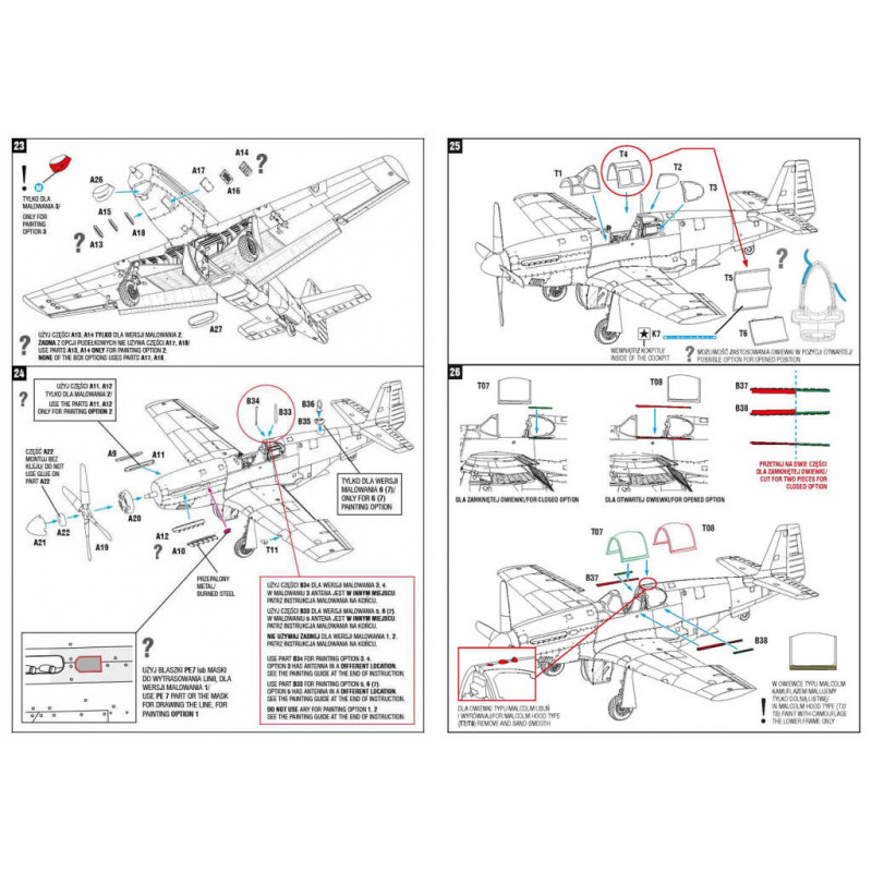 ARMA HOBBY 1 72 MUSTANG P 51 B C EXPERT SET 70038