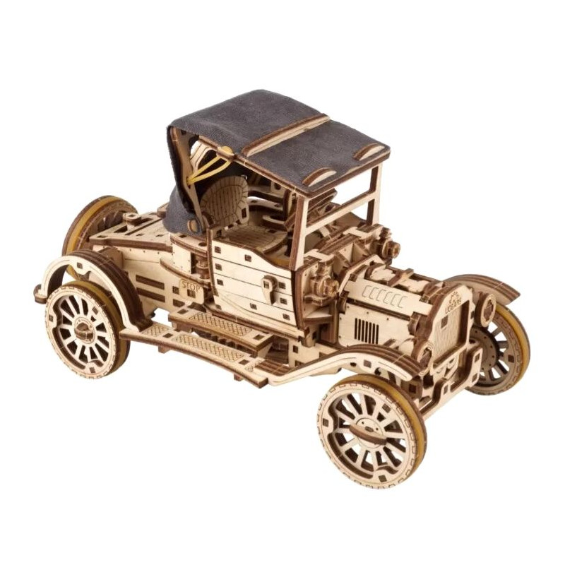 UGEARS RETRO CAR UGR-T (70175) mechanical model