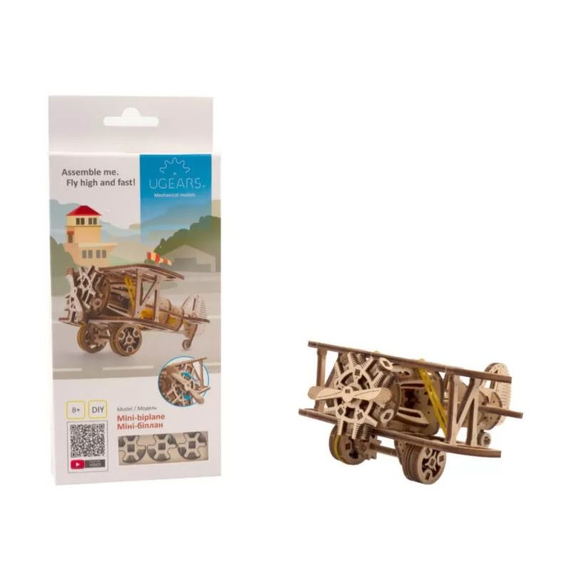 UGEARS AWIONETKA (70159) mechanical model