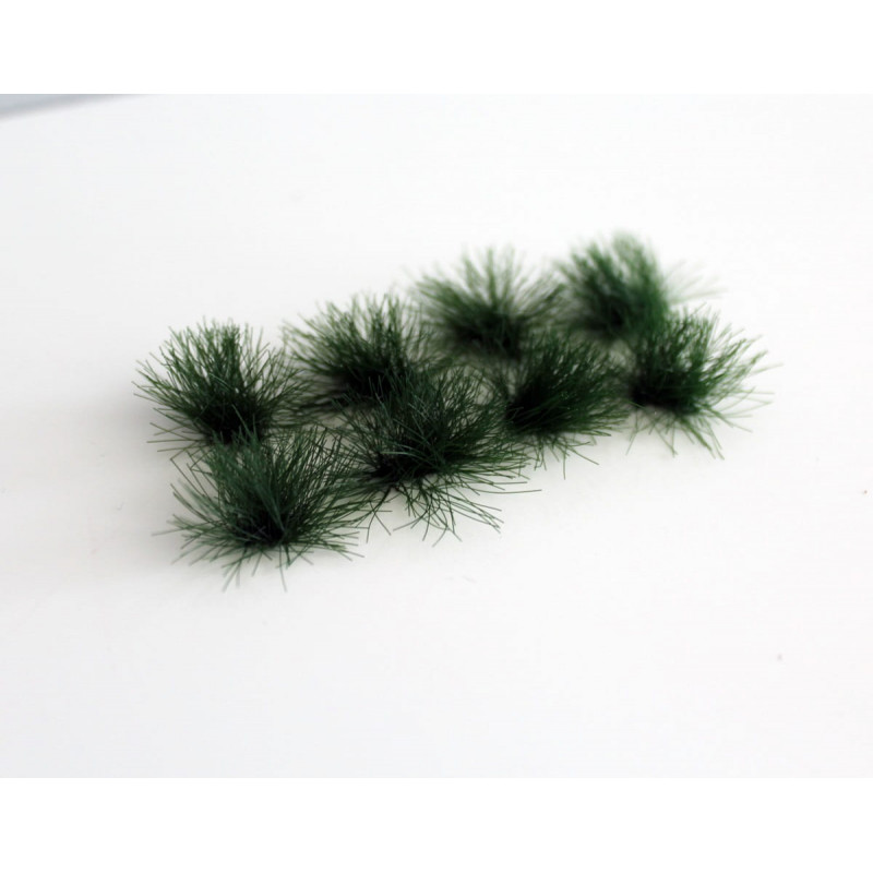 MM pařezy na trávu 12 mm tmavě zelené (261) - 2 kusy