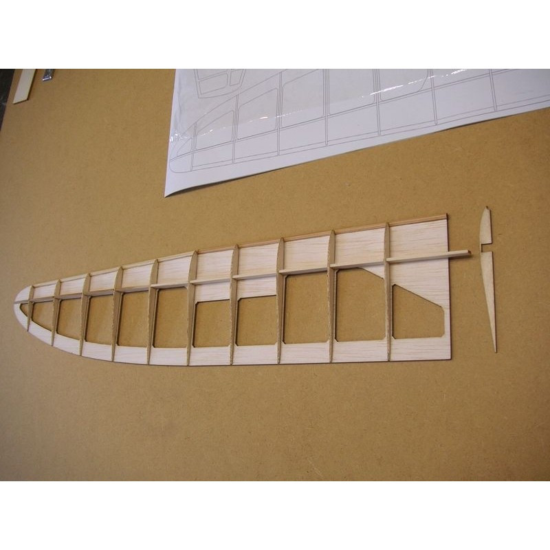 SZYBOWIEC GRUNAU BABY - 980 mm ( AEROMAX )