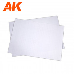 AK 9045 AIRBRUSHING MASKING FILM 2 x A4