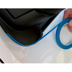APP MASKING TAPE 3 mm*33mb (blue) for curves and bends