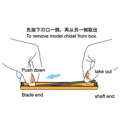 TRUMPETER 09925 MODEL CHISEL F3