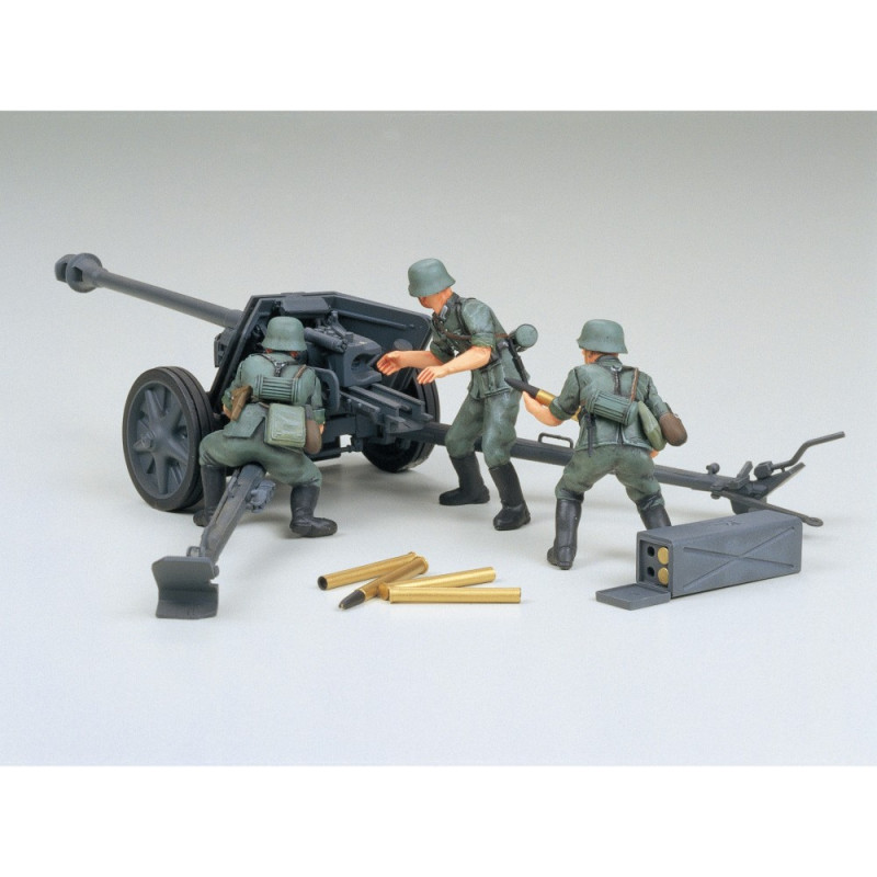 TAMIYA 1/35 GERMAN 7,5mCmANTITANK        GUNPAK40/L46 (35047)