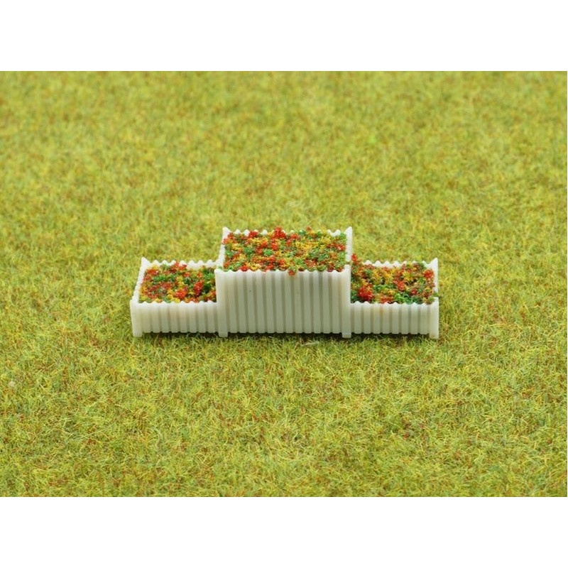 RS FLOWER WHITE 43*10*10 mm H0 / 1:87 (0317)