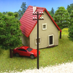 RS TELEGRAPHIC SHEETS / HIGH VOLTAGE 2 pieces H0 / 1:87 (0703)