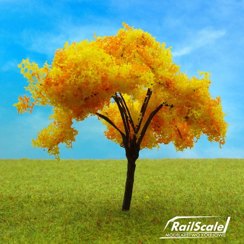 RS TREE 65 mm (žlutá) H0 / 1:87 (0319)