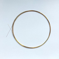 Brass wire 0.15 mm / 10 mb