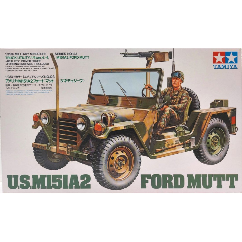 TAMIYA 1/35 U.S.M151A2 FORD MUTT (35123)