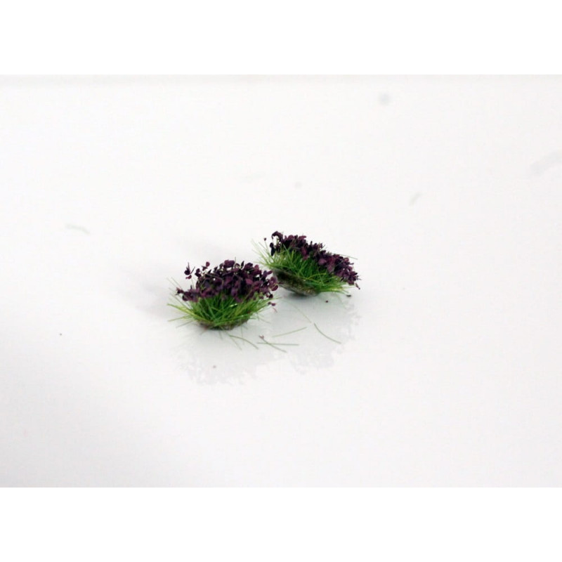 MM STICK WITH GRASS WITH FLOWERS 5 mm FIOLET (271) - 2 pieces