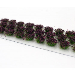 MM STICK WITH GRASS WITH FLOWERS 5 mm FIOLET (271) - 2 pieces