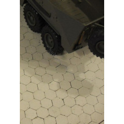 Sidewalk TRILINE 1:32 / 1:35 gray uncolored 70 pieces (35014)