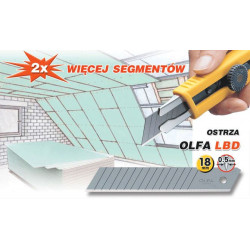 OLFA 18 mm INTERCHANGEABLE SHARPS (LBD-10)