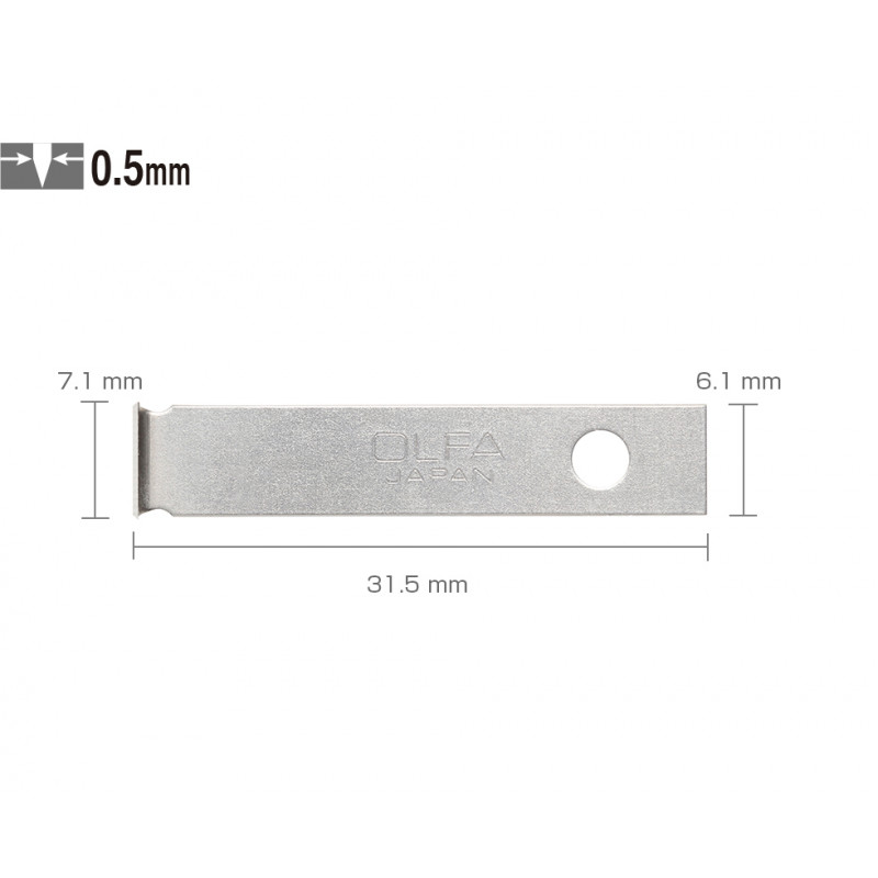 OLFA SCALPEL BLADES AK-1/AK-4 CYCLIN TYPE (KB4-SC/2)