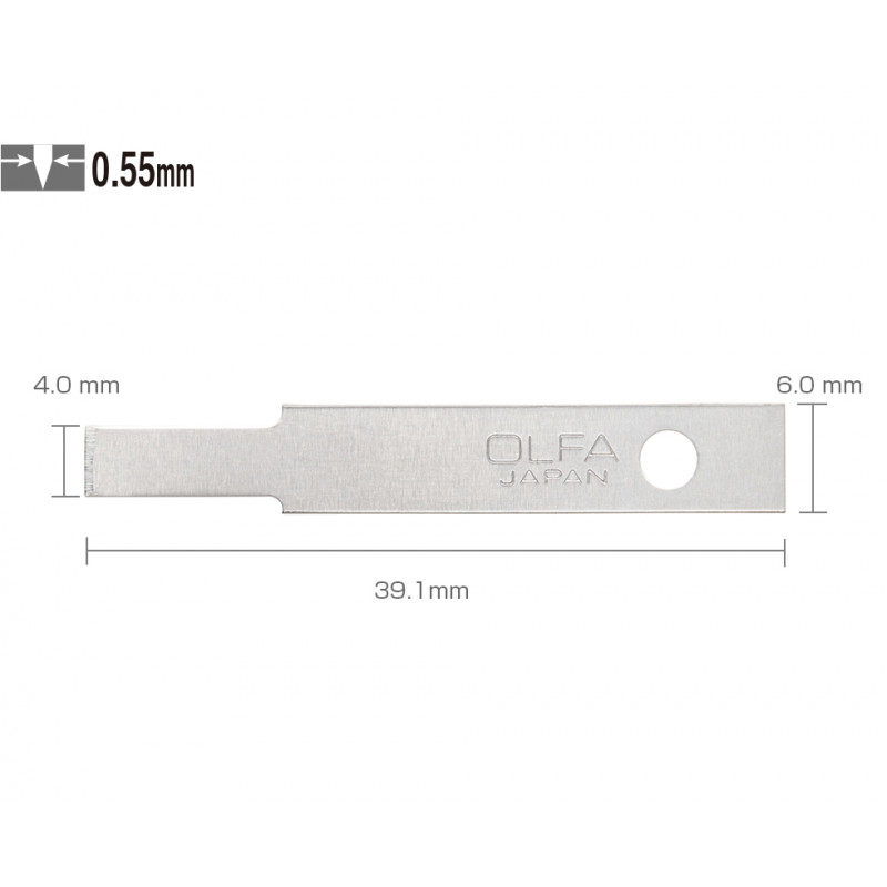 OLFA AK-1/AK-4 CHISEL SCALPEL BLADES (KB4-NF/5)