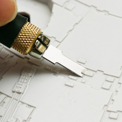 ČEPELE SKALPELŮ OLFA AK-1/AK-4 CHISEL (KB4-NF/5)