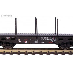 PIKO 58414-3 PLOŠINOVÝ VŮZ SE STOJANY 401Z PKP IV