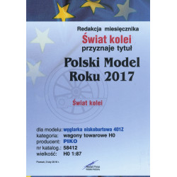 PIKO 58412-2 LOW-VOLUME WAGON 401Z EAMOS PKP IV