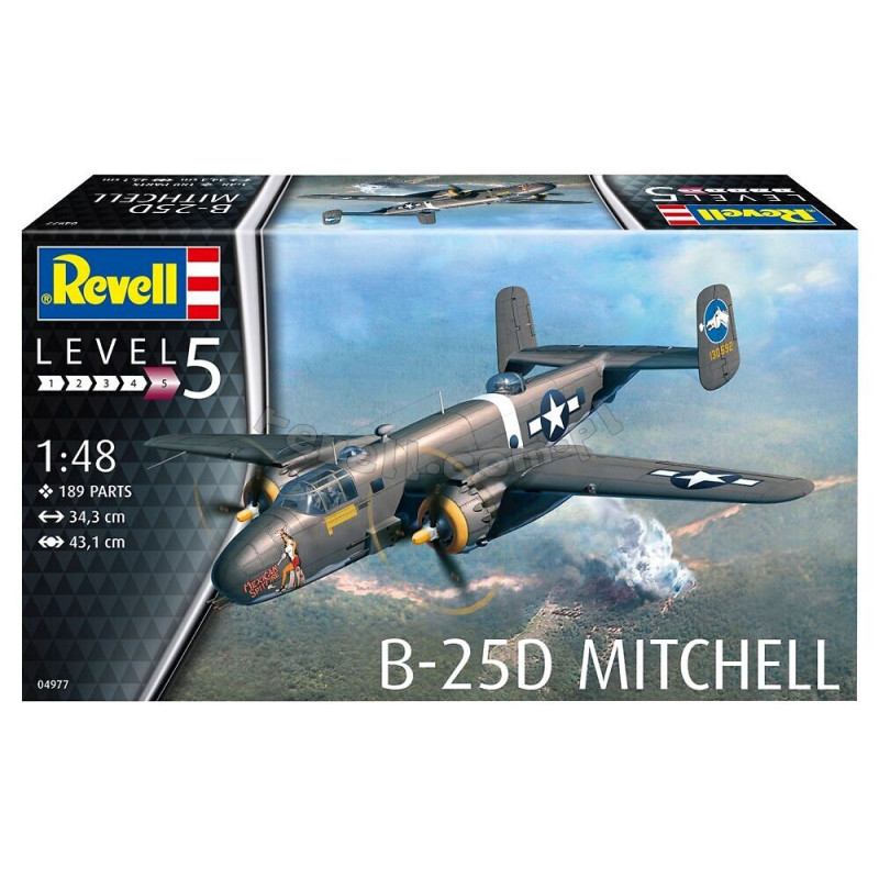 REVELL 1/48 B-25D MITCHELL (04977)