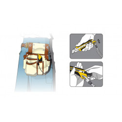 OLFA SEGMENTOVÝ NŮŽ 18 mm (L-7/COL) - zelený