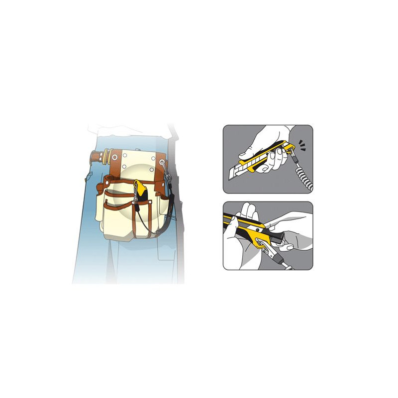 OLFA NÓŻ SEGMENTOWY 18 mm (L-7/COL) - zielony