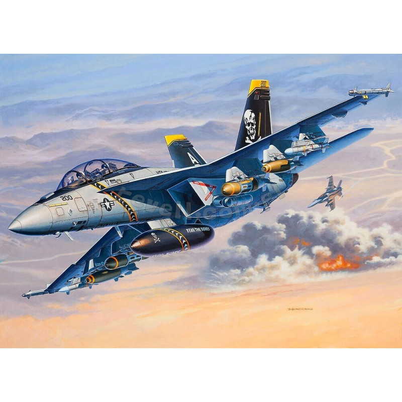 REVELL 1/72 F/A18F SUPER HORNET (03834)