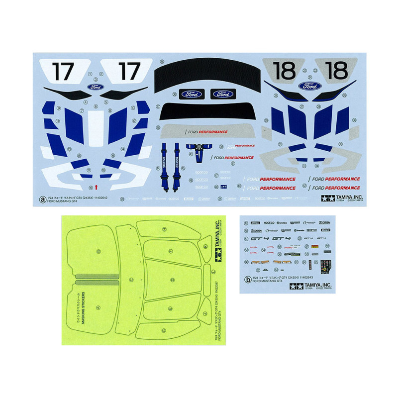 TAMIYA 1/24 FORD MUSTANG GT4 (24354)