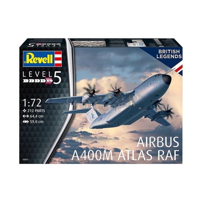 REVELL 1/72 AIRBUS A400M ATLAS "RAF" (03822)