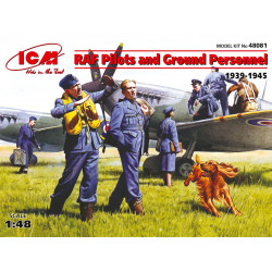 PILOTI A POZEMNÍ PERSONÁL ICM 1/48 (48081)