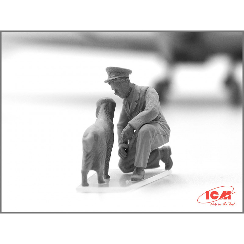 ICM 1/48 PILOTS AND GROUND PERSONNEL (48081)