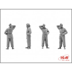 ICM 1/48 SOVIET AIR FORCE PILOTS AND GROUND PERSONNEL (48084)