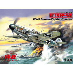ICM 1/48 MESSERSCHMITT BF 109F-4/B GERMAN BOMBER (48104)