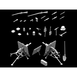 ICM 1/35 WWI AUSTRO-HUNGARIAN INFANTRY WEAPON AND EQUIPMENT (35671)