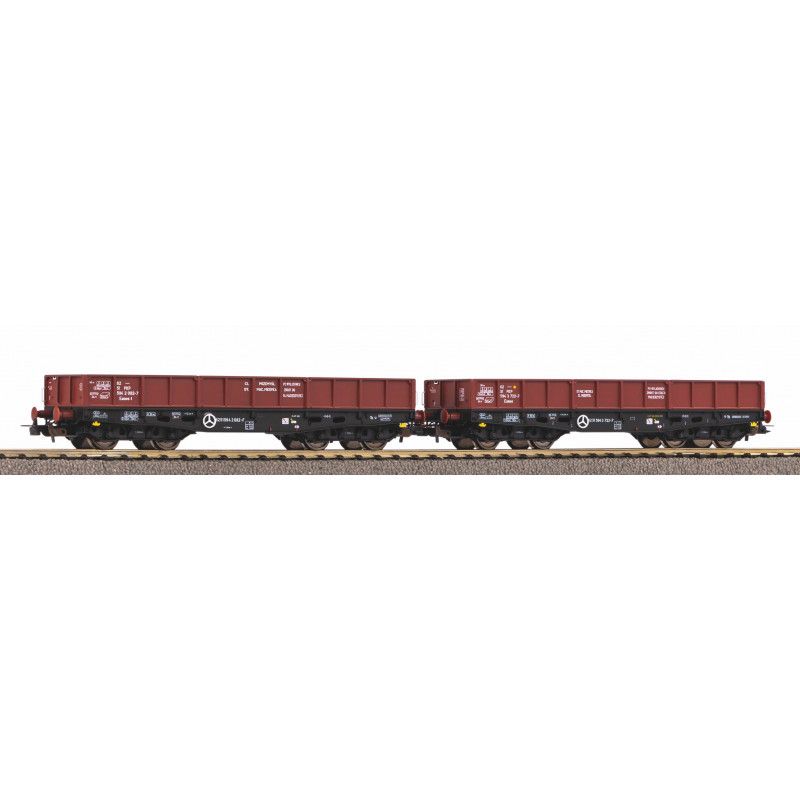 PIKO 58261 WAGON TOWAROWY NISKOBURTOWY   401Zb PKP ep.V ( 2 wagony )