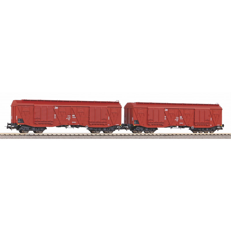 PIKO 58259 CRUCIAL WAGON 401Ka PKP V ( 2 wagons )