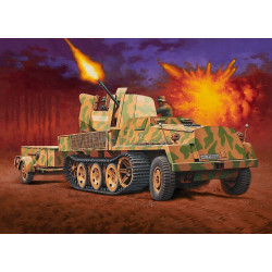 REVELL 1/72 sWS s FLAK 43 a Sd.Ah. 58. PŘÍVĚS NA MUNICI (03293)