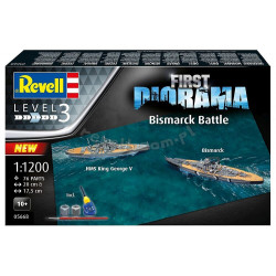 REVELL 1/1200 FIRST DIORAMA...