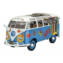 REVELL 1/24 VW T1 SAMBA BUS FLOWER POWER (07050)