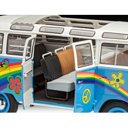 REVELL 1/24 VW T1 SAMBA BUS FLOWER POW (07050)