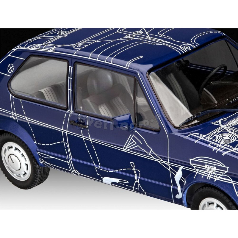 REVELL 1/24 VW GTI "BUILDERS CHOICE" (07673)