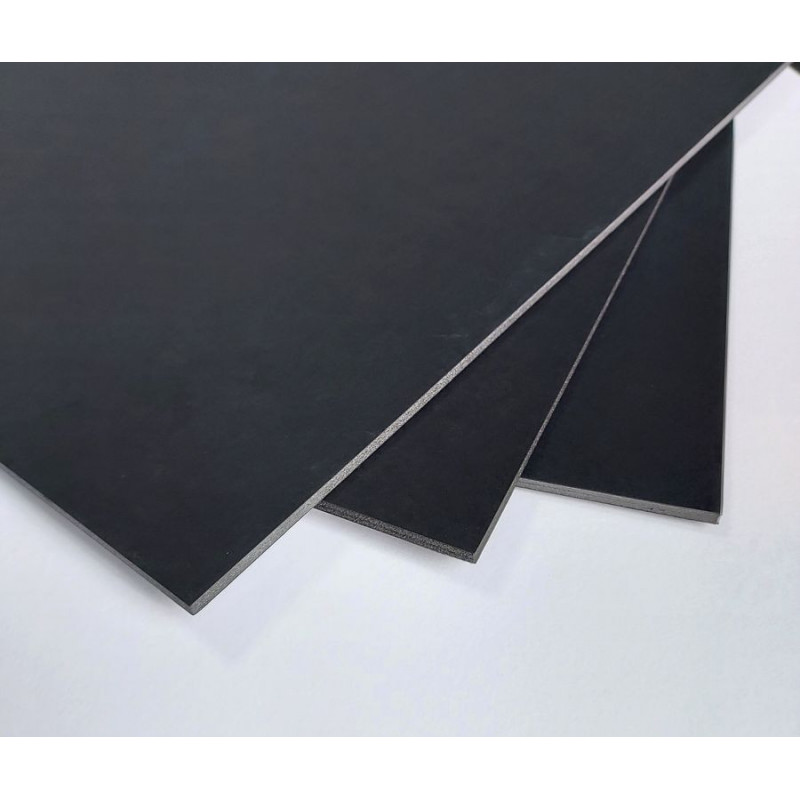GraphBoard 10*250*350 mm / black / foam board