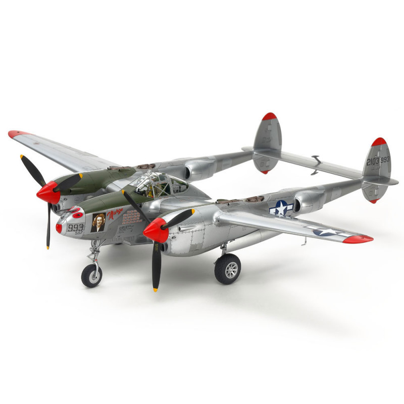 TAMIYA 1/48 LOCKHEED P - 38J LIGHTNING (61123)