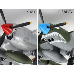 TAMIYA 1/48 LOCKHEED P - 38J LIGHTNING (61123)