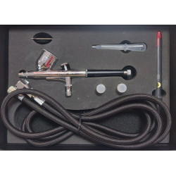 FINE-ART AEROGRAF FA130AK / 0,2 + 0,3 +  0,5 mm + szybkozłączka (TYP 7704)