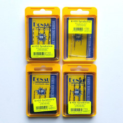 DONAU Drill bits 2,0 / 2,2 / 2,4 / 2,6 mm - set (1722) GERMANY