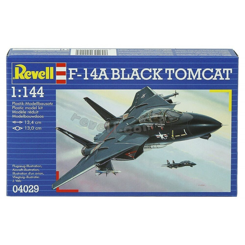REVELL 1/144 F-14A BLACK TOMCAT BUNNY    (04029)