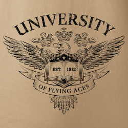 UNIVERSITY OF Flying Aces "M" T-Shirt ANTONIO